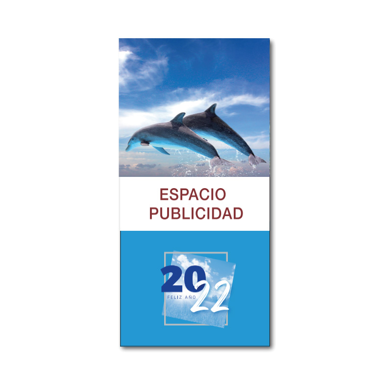 CN62 - Calendario Nevera Imán Delfines