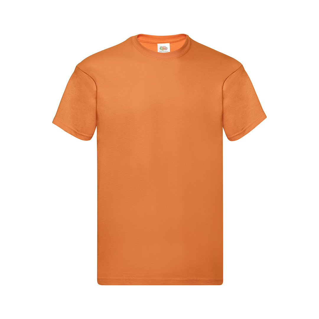 Camiseta manga corta adulto naranja