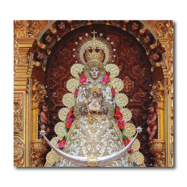 CN68 - Nevera imán - Virgen del Rocío