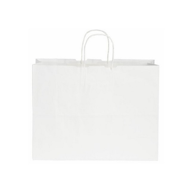 BP4132 - Bolsa Papel Blanca o Kraft - 41+12x32 cm.