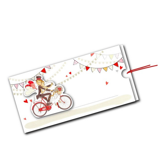 B103035 - Novios en bicicleta (Invitación)