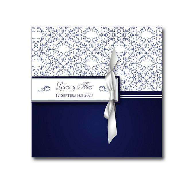 B103065 - Azul y blanco (Invitación)