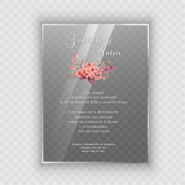 B103088 - Amor transparente (Invitación)