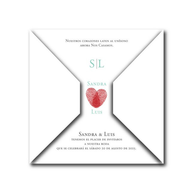 B106059 - Huellas en el corazón (Invitación)