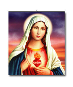 Lamina calendario sagrado corazon de maria