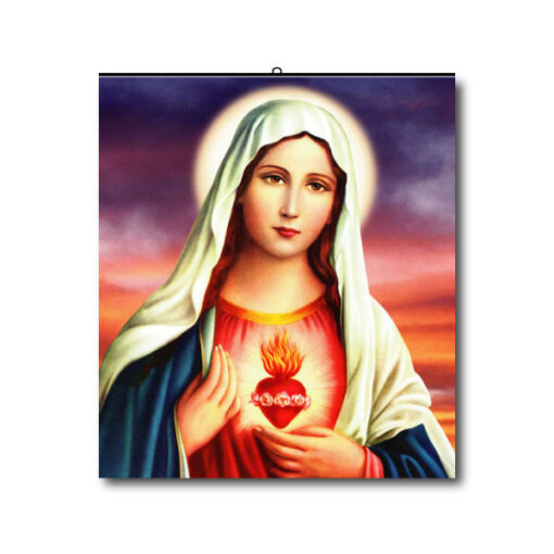 Lamina calendario sagrado corazon de maria