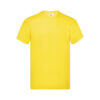 Camiseta manga corta adulto amarillo