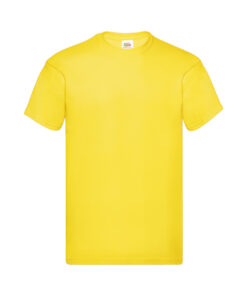 Camiseta manga corta adulto amarillo