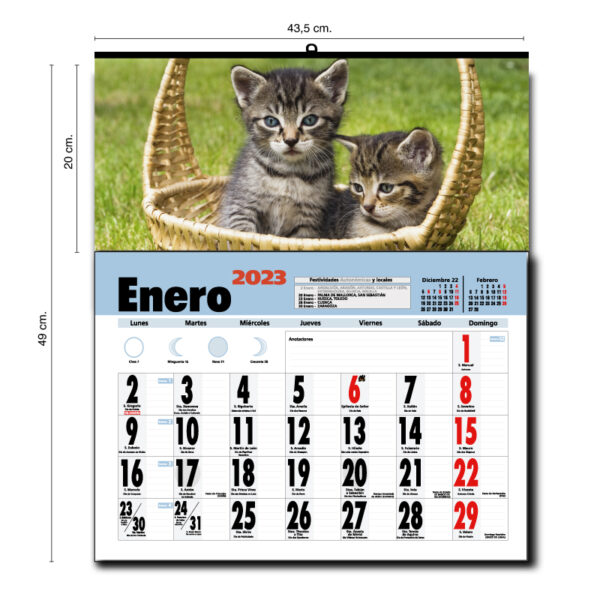 calendario-43,5-cm-gatos